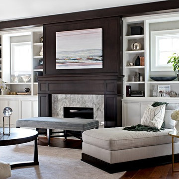 Transitional Living Room