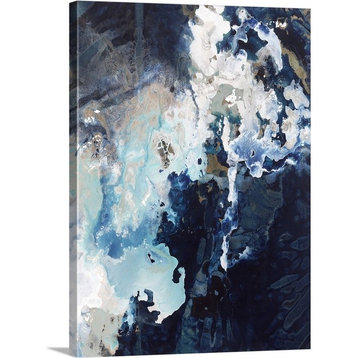 "Deep Blue Pool Crop" Wrapped Canvas Art Print, 12"x16"x1.5"