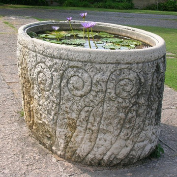 Exterior water Fountains for Pools and Walls, Mediterranean Style