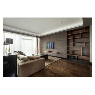 Мягкие стеновые панели для ТВ зоны - Moscow - by ДОМ СТЕН | Houzz NZ
