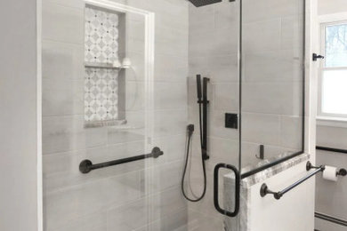 Bathroom - modern bathroom idea in Baltimore