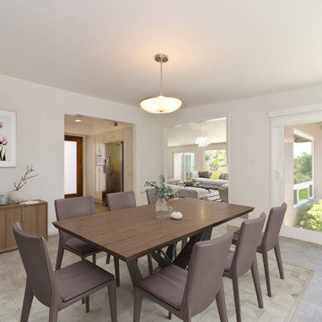 Virtual Staging Transitional Style
