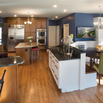 Colorful Kitchen Remodel