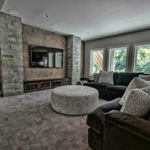 Basement family room