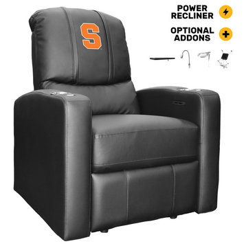 Syracuse Orange Man Cave Home Theater Power Recliner