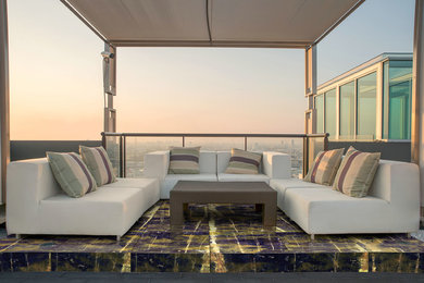 Example of a trendy home design design in San Francisco