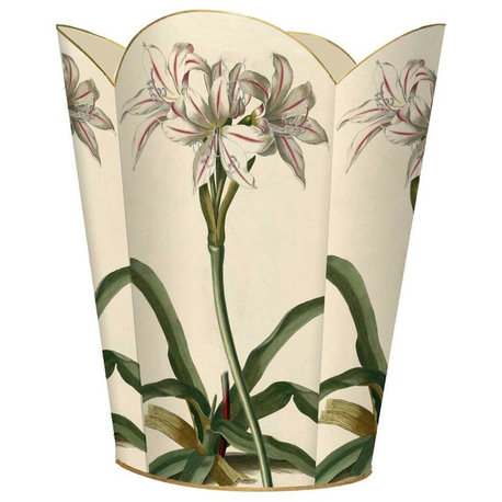 Antique Lillies Wastepaper Basket