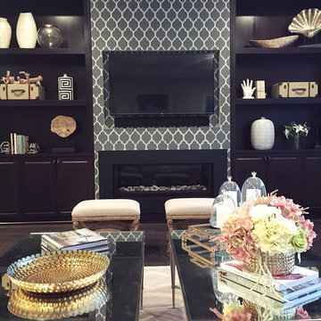 Casablanca Stenciled Family Room