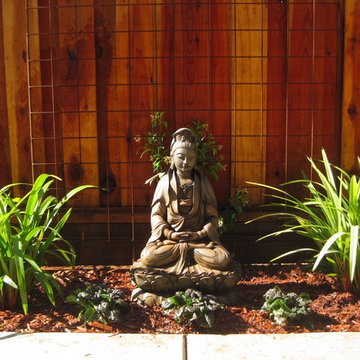 Zen meditation space landscape design