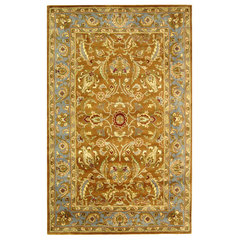 Persian Rugs 2305 Turquoise Modern Abstract Area Rug 4x5