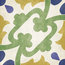 Set of 12 Coloured Decors and 4-Design Wall and Floor Tile, 1 sqm