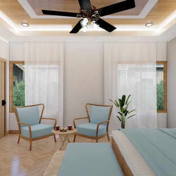Coastal Master Bedroom Renovation in Greenwich