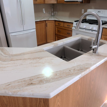 Cambria Brittanicca Gold ™ - Petrolia Ontario Kitchen