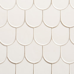 Robert A. M. Stern Collection Shingle Snow - Mosaic Tile