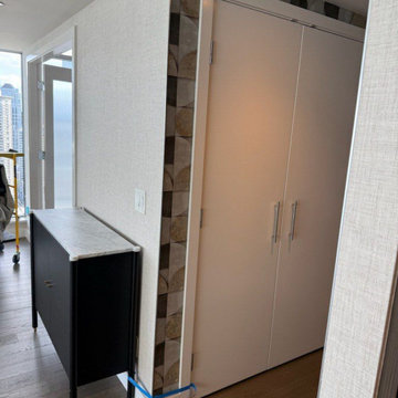 Textile Wallpaper Hanging