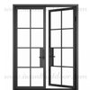 Peace French Door 72"X96", Flat Black, Clear Glass, Right Hand Inswing