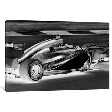 "Modern Art - Formula 1" by 5by5collective, Canvas Print, 18"x12"