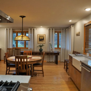 Warm, Wood-toned Kitchen