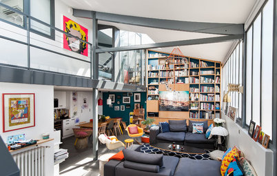 Visite Privée : Un loft contemporain en fond de cour à Paris