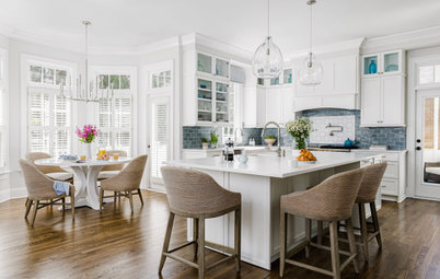 Kitchen of the Week: Timeless Style in White, Wood and Blue