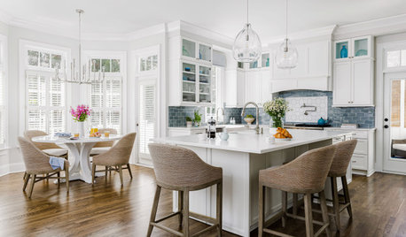 Kitchen of the Week: Timeless Style in White, Wood and Blue