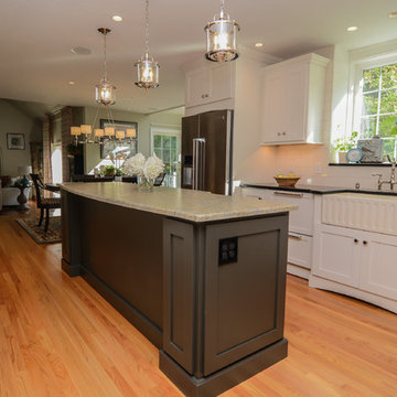 Showplace Two-Tone Kitchen