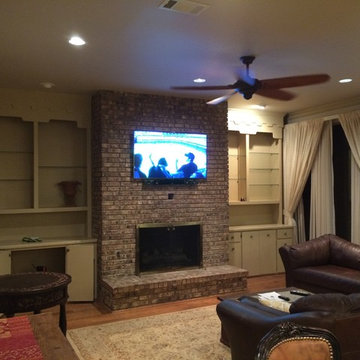 Fireplace TV Installation