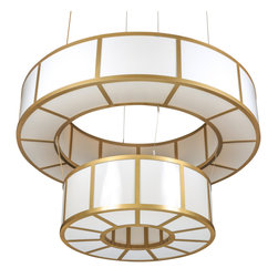 SANTA FE TWO RING CHANDELIER - Chandeliers