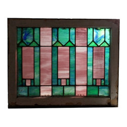 Antique Stained & Leaded Glass - Windows
