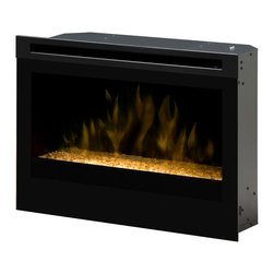 Dimplex - Dimplex 25-Inch Plug-in Contemporary Electric Fireplace - DFG2562 - Indoor Fireplaces