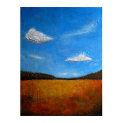 Big Blue Sky...(SOLD) - Mixed Media Art
