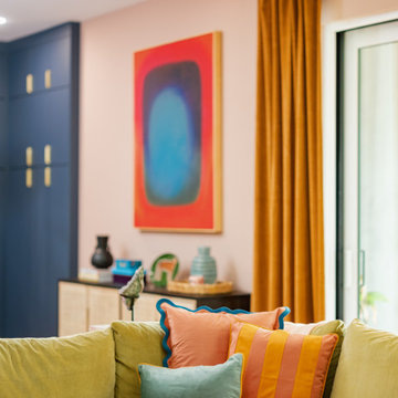 Vibrant Mid Century Modern Home