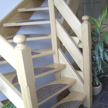 Holztreppen verschiedener Art