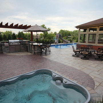 18 x 44 Rectangle with Coverstar Automatic Pool Cover (Orland Park 2011)