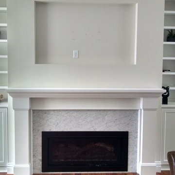 Tile Fireplace Surround