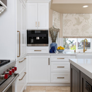 Built-in wall coffee maker