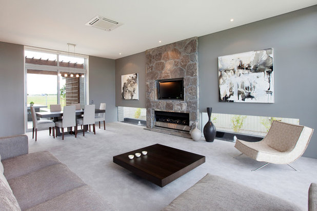 Modern Wohnzimmer by Coast Homes Ltd