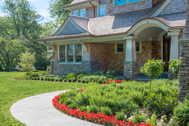 Elegant exterior home photo in Providence