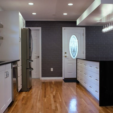 Installation of a Modern with a hint of classic kitchen