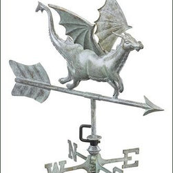 Dragon Garden Weathervane - Weather Vanes