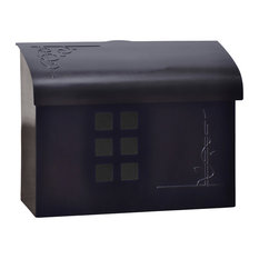 50 Most Por Craftsman Mailbo For 2018 Houzz Ecco E7 Mailbox Black Pewter Mailbo