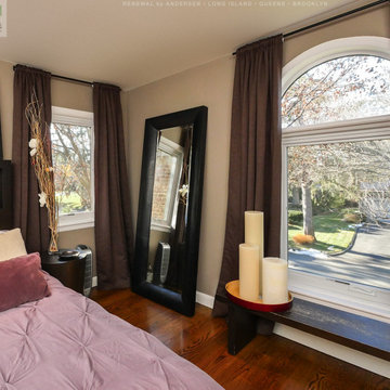 New Windows in Stylish Bedroom - Renewal by Andersen Long Island, NY