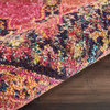 Nourison Passionate Area Rug, Pink Flame, 2'2"x7'6" Runner