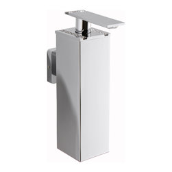 Manillons Torrent - Wall soap dispenser with swarovski crystal. - Bathroom Accessories