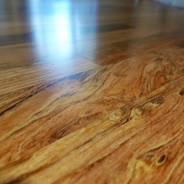Brazilian Cherry Hardwood Floor Restoration (Jatoba)