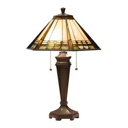 Arden Tiffany-Style Table Lamp - Table Lamps
