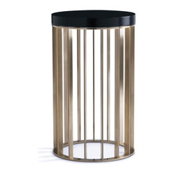 Lexicon Brass Drink Table - Baker Furniture - Side Tables And End Tables