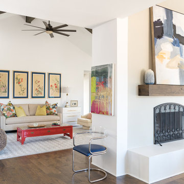 Lakewood Modern Eclectic Lovely Living Room
