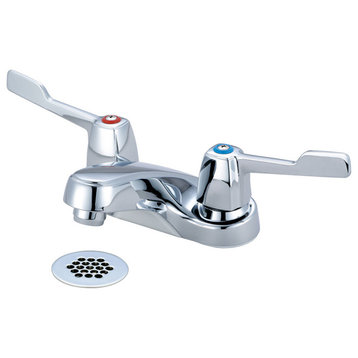 Olympia Faucets L-7251G Elite 1.2 GPM Centerset Bathroom Faucet - Polished