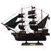 Captain Kidd's Adventure Galley 15'', Wood Pirate Ship Model, Pirate Ship Dec